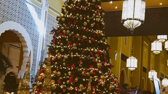Weihnachtsbaum in Dubai